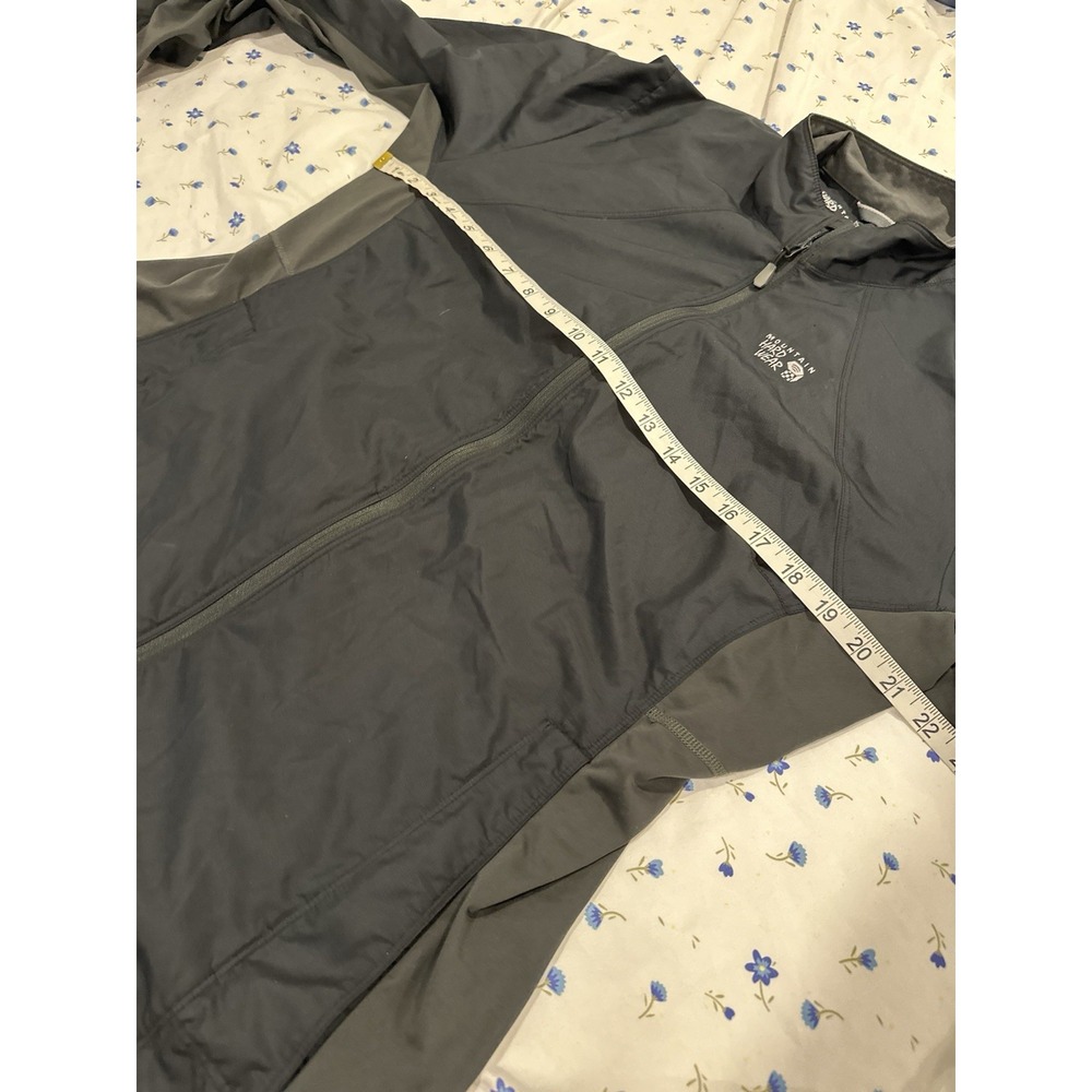 EUC Mountain Hardwear Women SzXL Kor AirShell Lightweight Full Zip Black Jacket - Picture 3 of 13